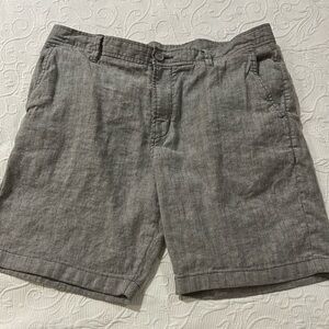 Tommy Bahama Gray Flat Front Shorts